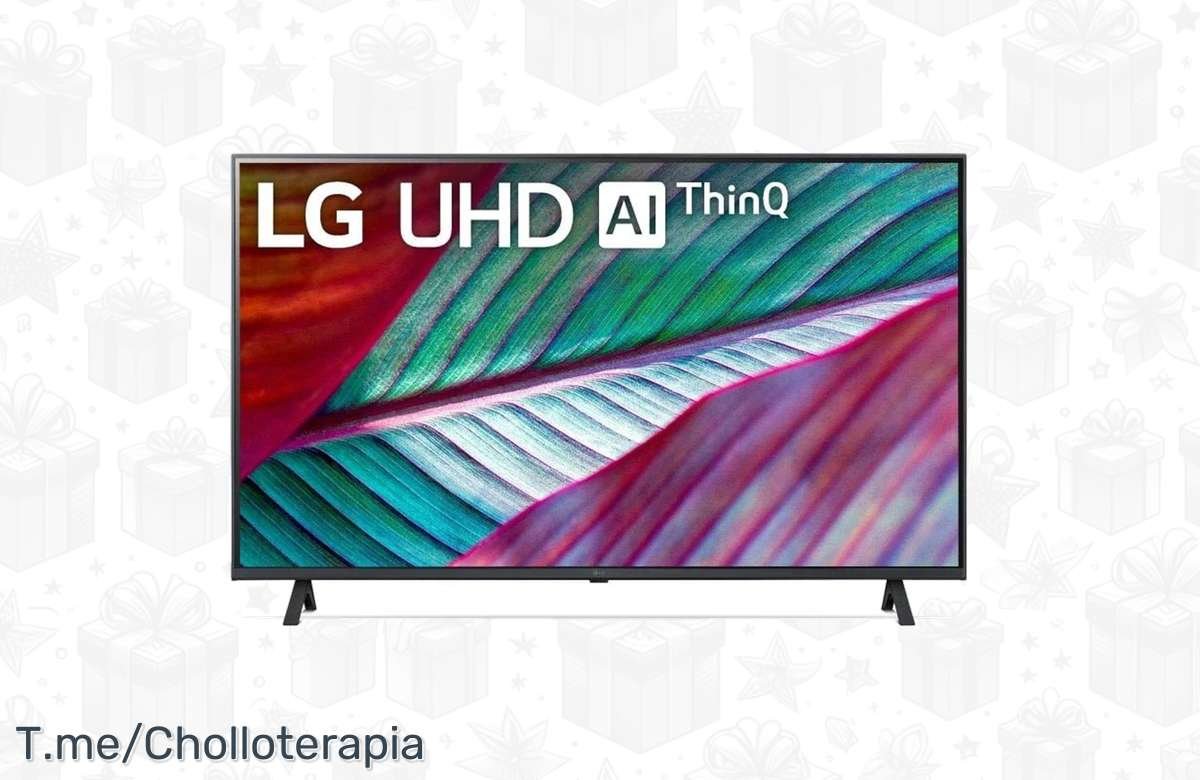 ¡Oferta Irresistible! TV LG Smart TV 4K Ultra HD con Wi-Fi a precio de ganga