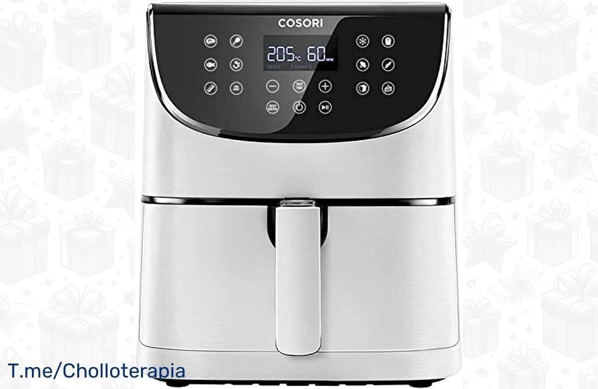¡Oferta Limitada! Descuento Increíble en la COSORI Freidora sin Aceite 5.5L. ¡Aprovecha Ahora y Disfruta de Comidas Saludables!