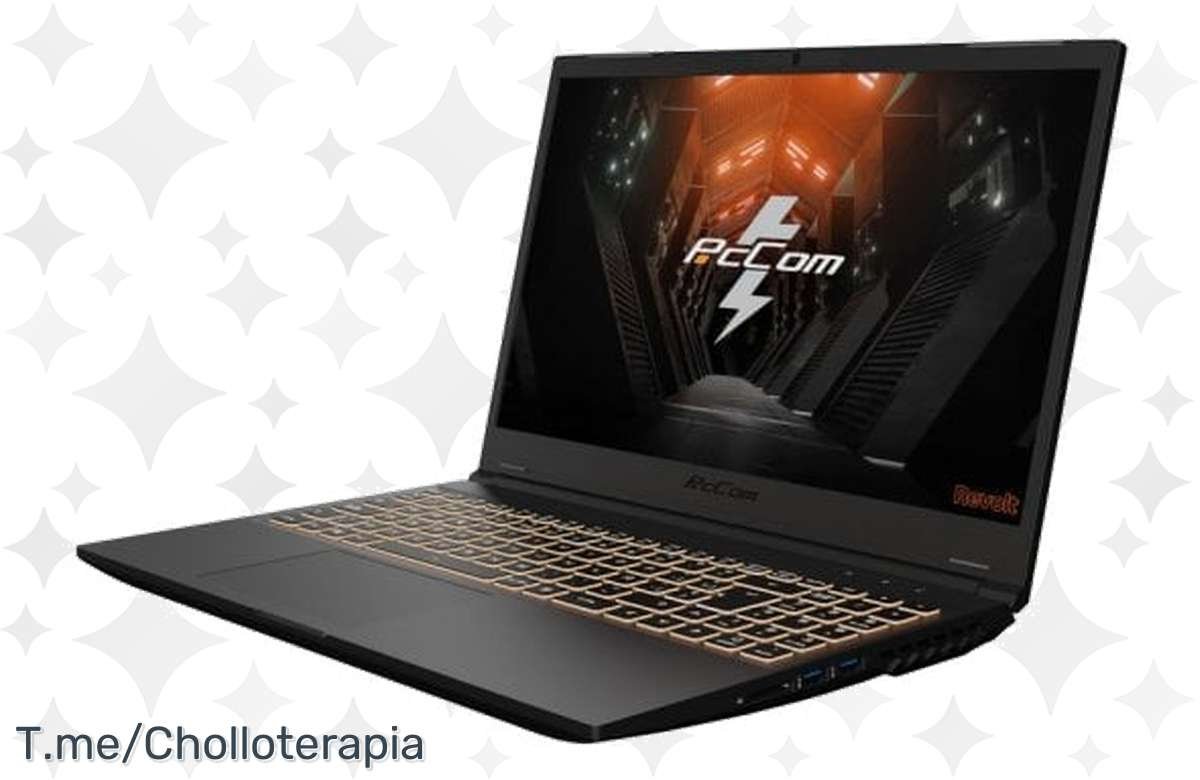 ¡Oferta bestial! PcCom Revolt 4060 con Intel Core i5-13500H, RTX 4060 y SSD de 500GB ¡No te lo pierdas!