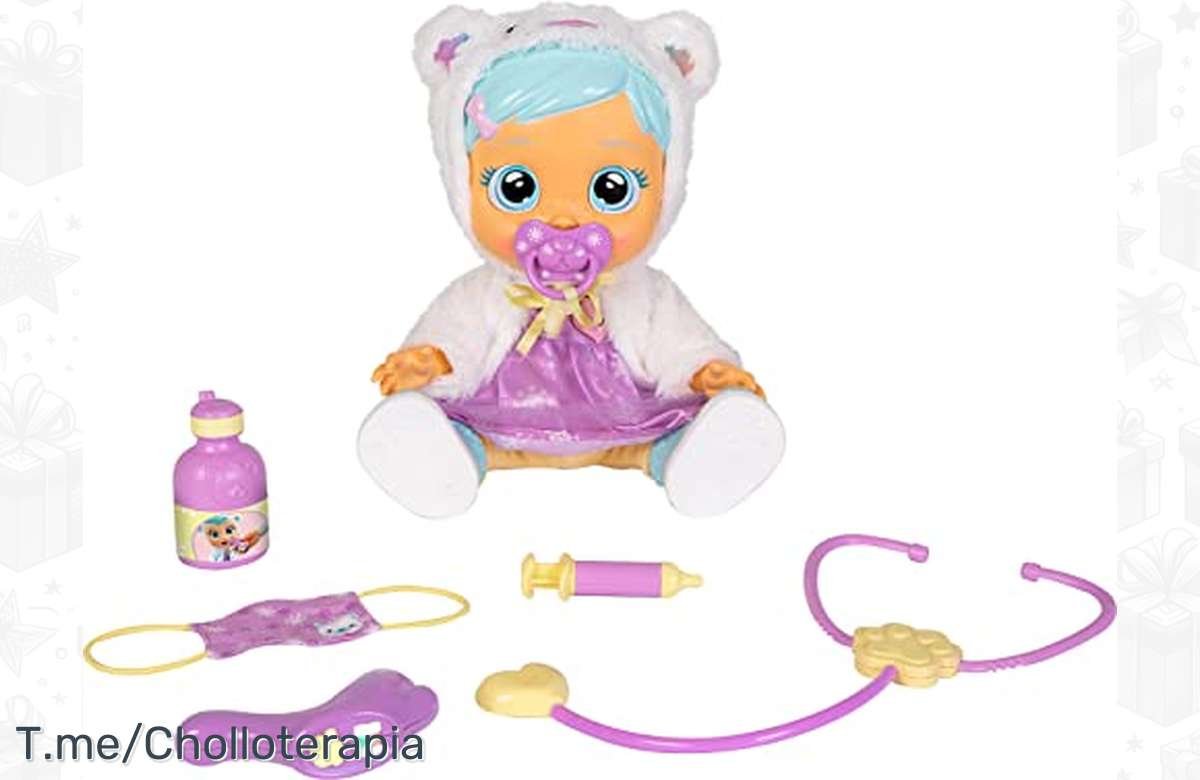 ¡Oferta brutal! Dressy Kristal: la muñeca interactiva perfecta para jugar a ser médico