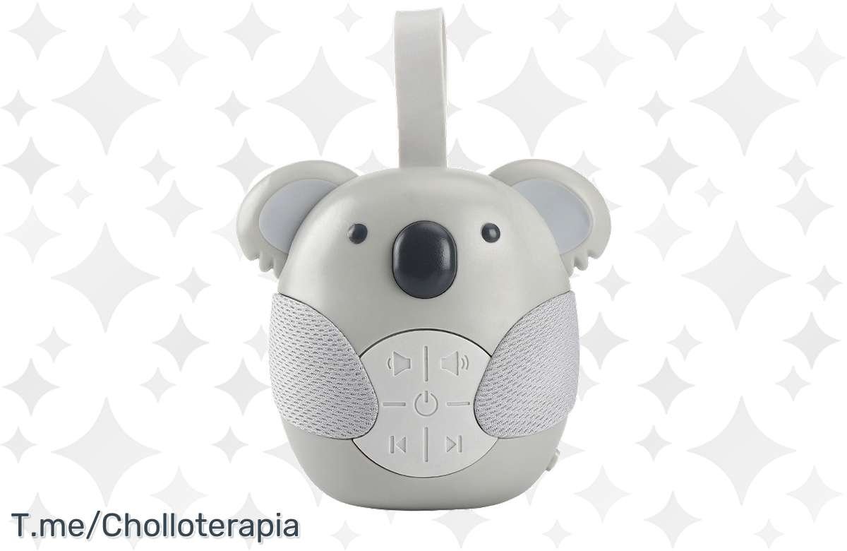 ¡Oferta especial! Máquina de ruido blanco para que tu bebé duerma como un angelito