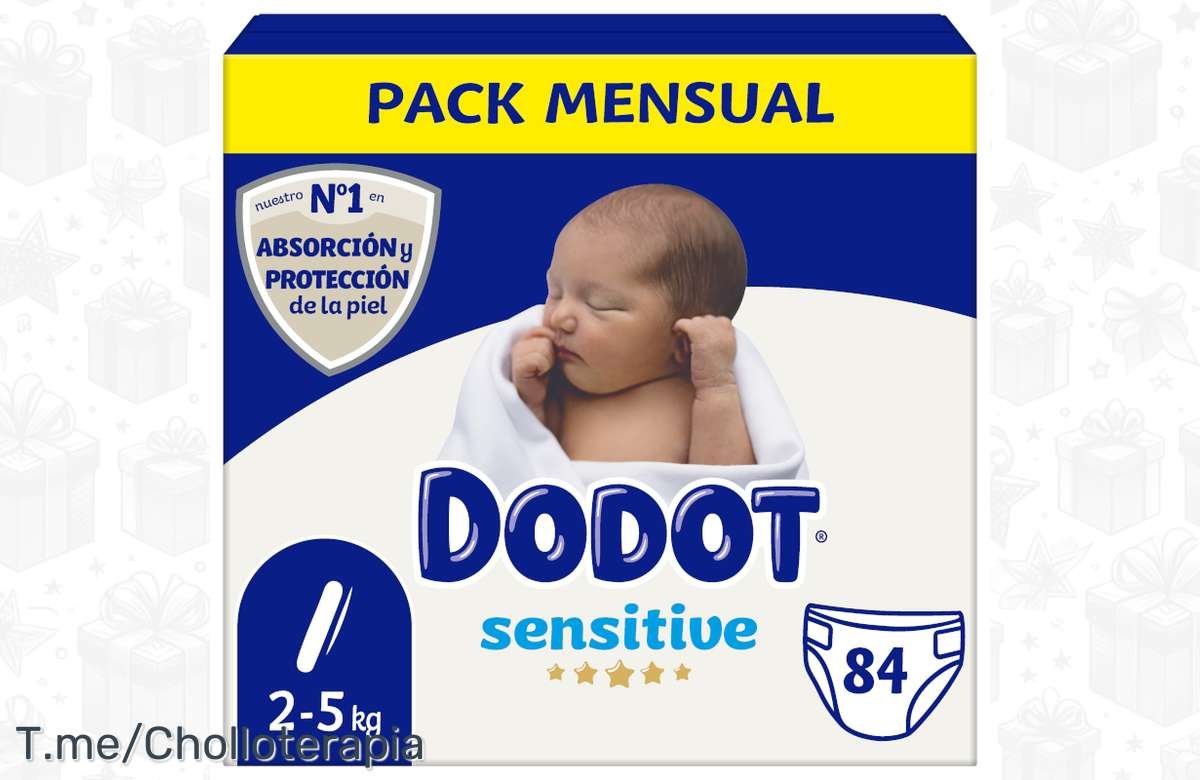 ¡Oferta exclusiva! Dodot Sensitive: Protege a tu bebé con suavidad absoluta. ¡No te quedes sin ella!