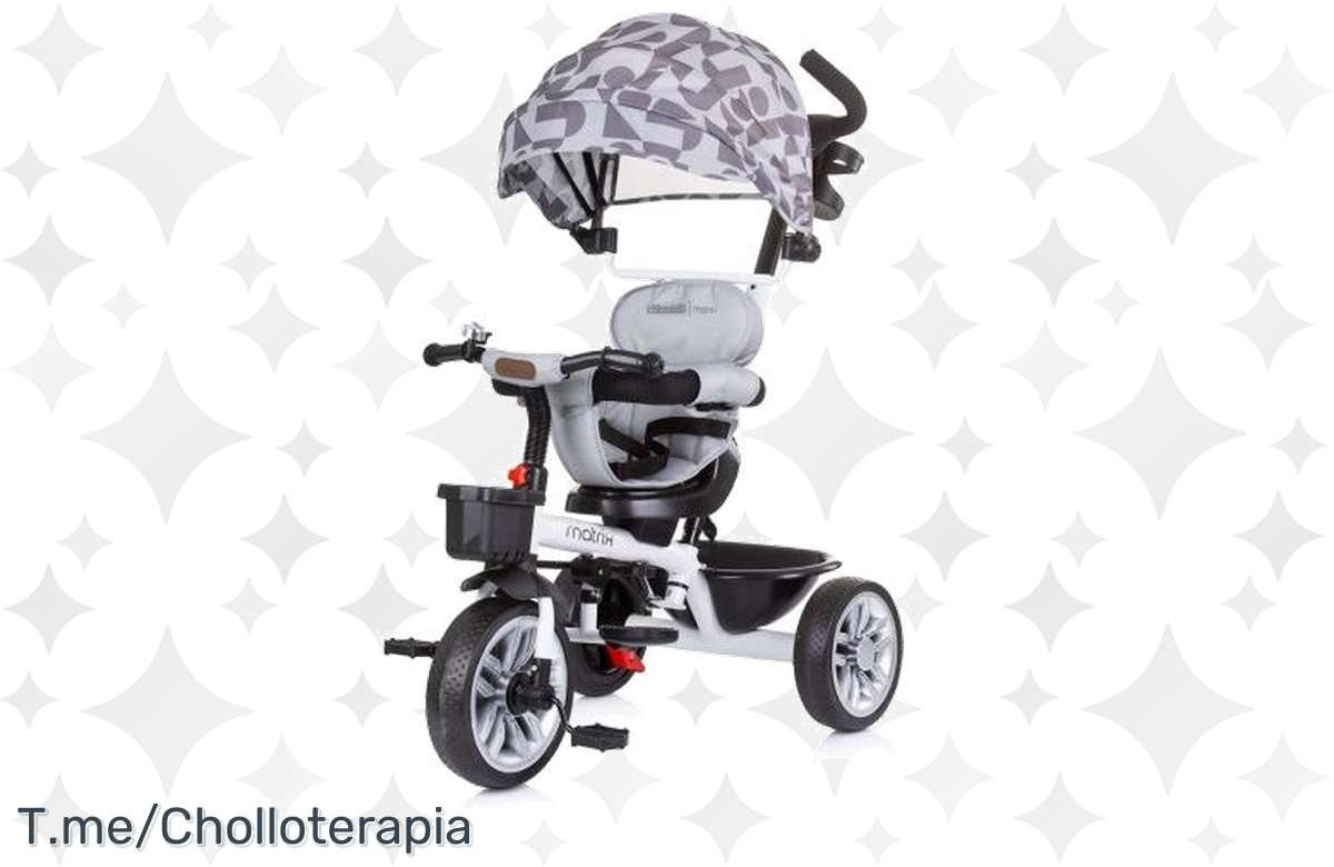 ¡Oferta exclusiva! Triciclo evolutivo Chipolino con asiento giratorio 360º ¡No te lo pierdas!