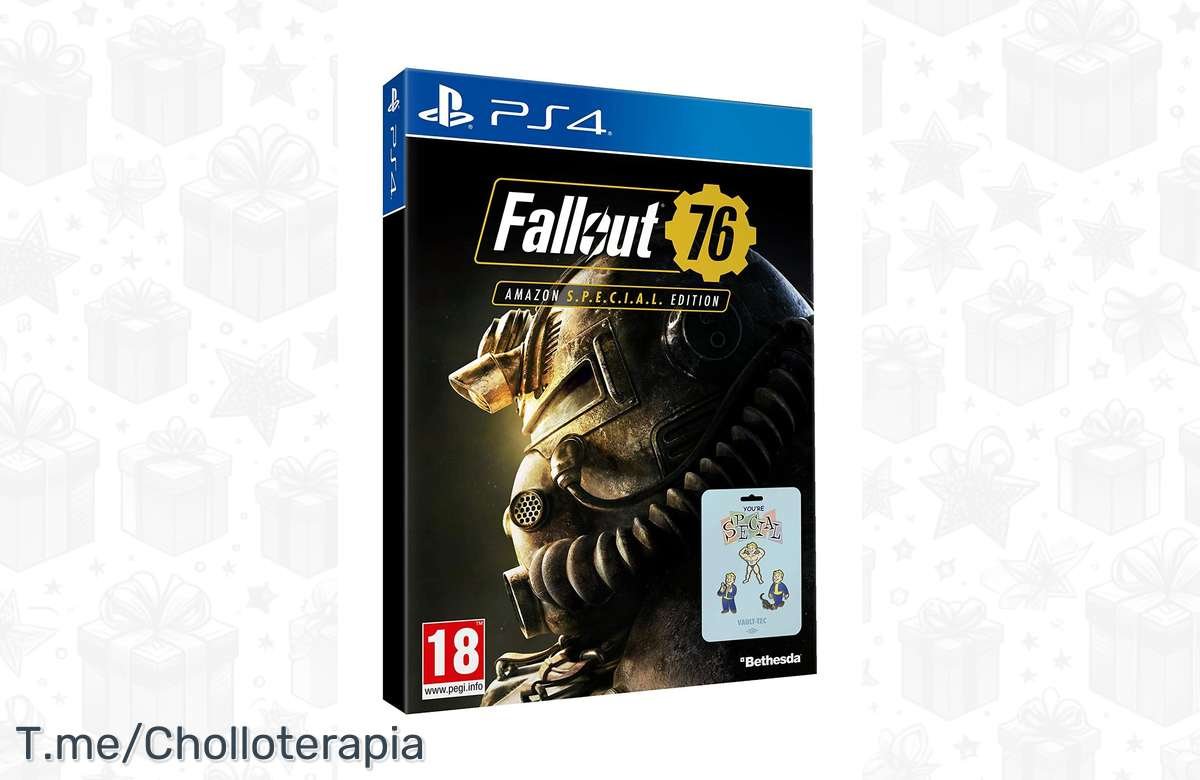 ¡Oferta explosiva! Fallout 76 edición especial con descuento en Amazon