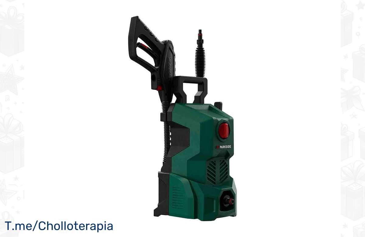 ¡Oferta explosiva! Hidrolimpiadora 1300 W para limpiar vehículos y fachadas como un profesional. ¡No te quedes sin la tuya!