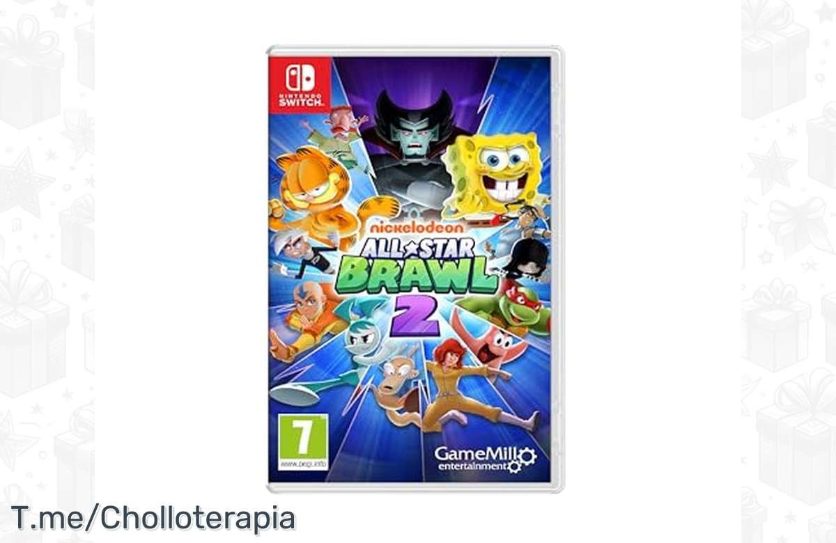 ¡Oferta imbatible! Nickelodeon All-Star Brawl 2 para Nintendo Switch, la ganga que no puedes dejar pasar.