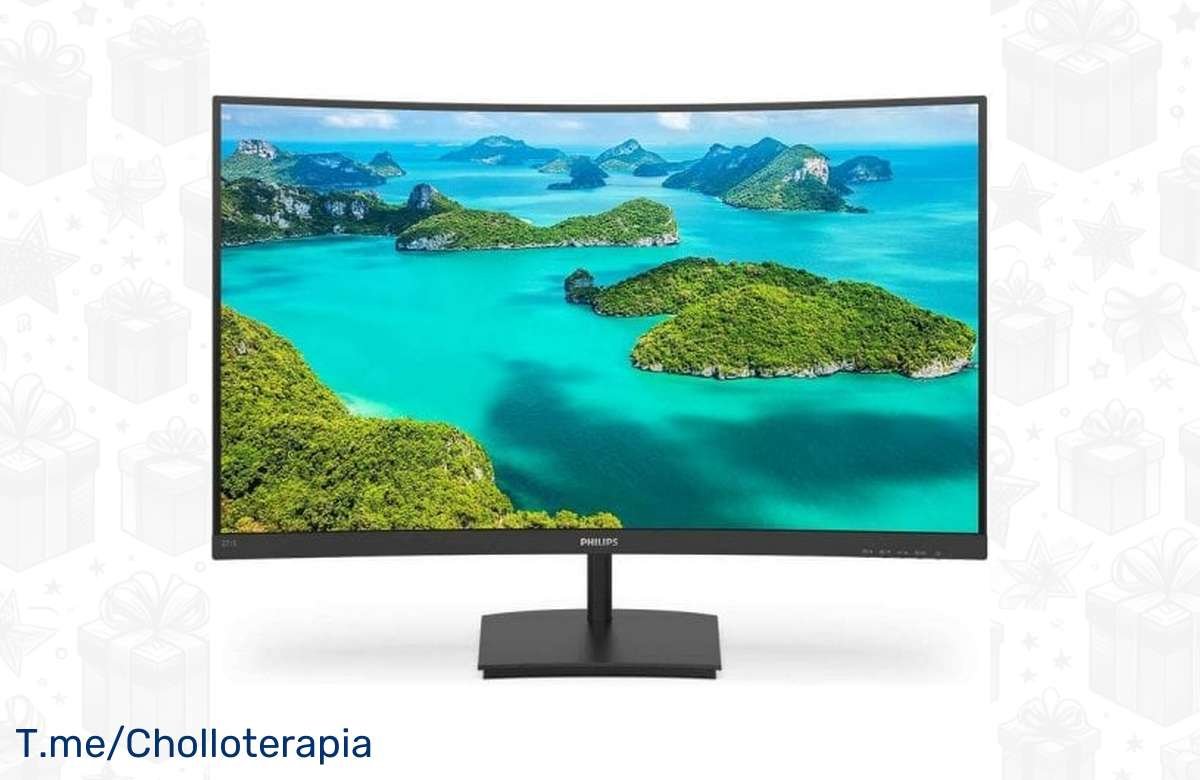 ¡Oferta increíble! Philips E Line 23.6 LED FullHD FreeSync Curva a precio imbatible. ¡No te lo puedes perder!