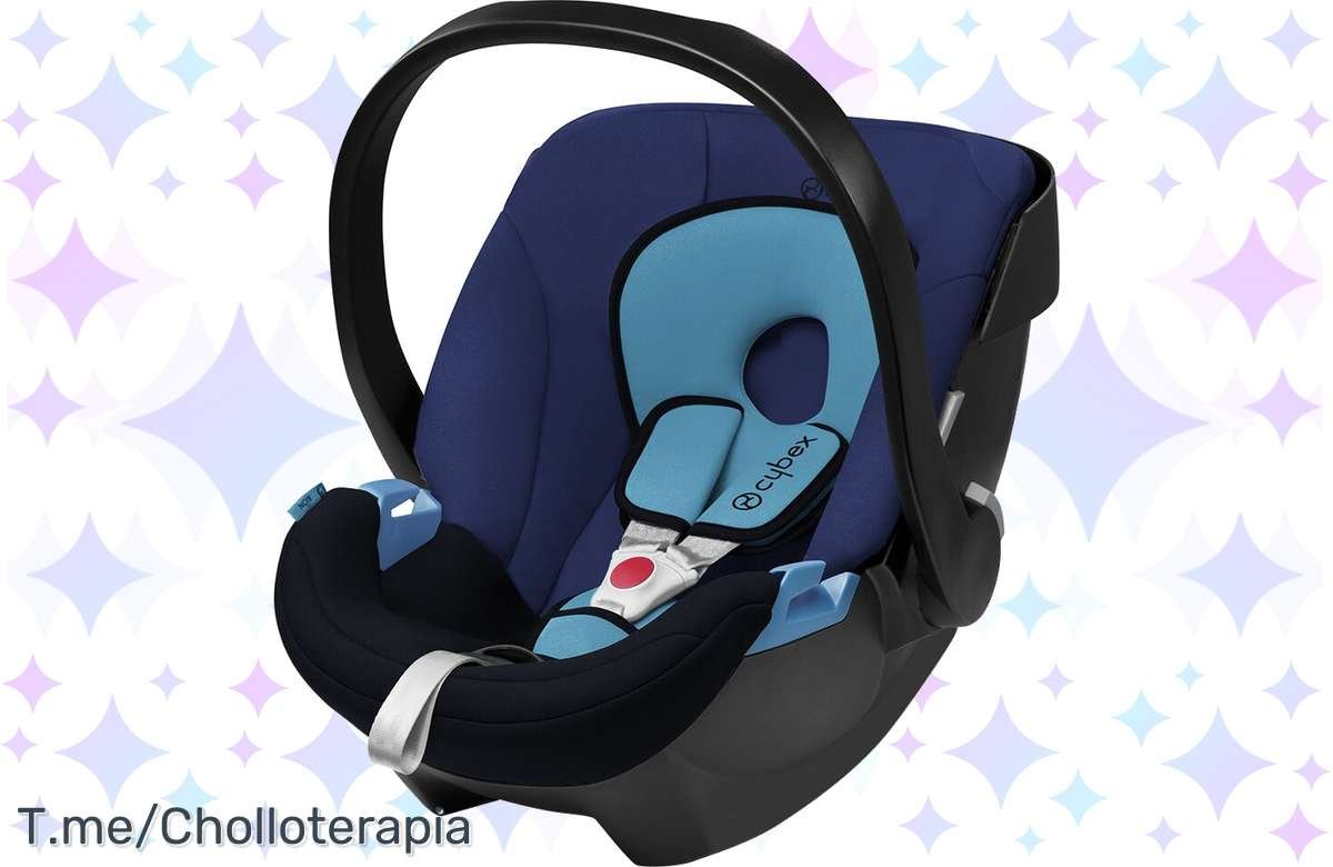 ¡Oferta increíble! Silla de coche Cybex® Aton Blue moon a precio de locura. ¡Corre que vuelan!