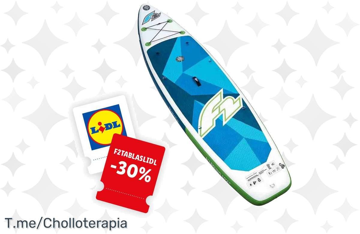 ¡Oferta increíble! Tabla hinchable de paddle surf y kayak 2 en 1, a mitad de precio