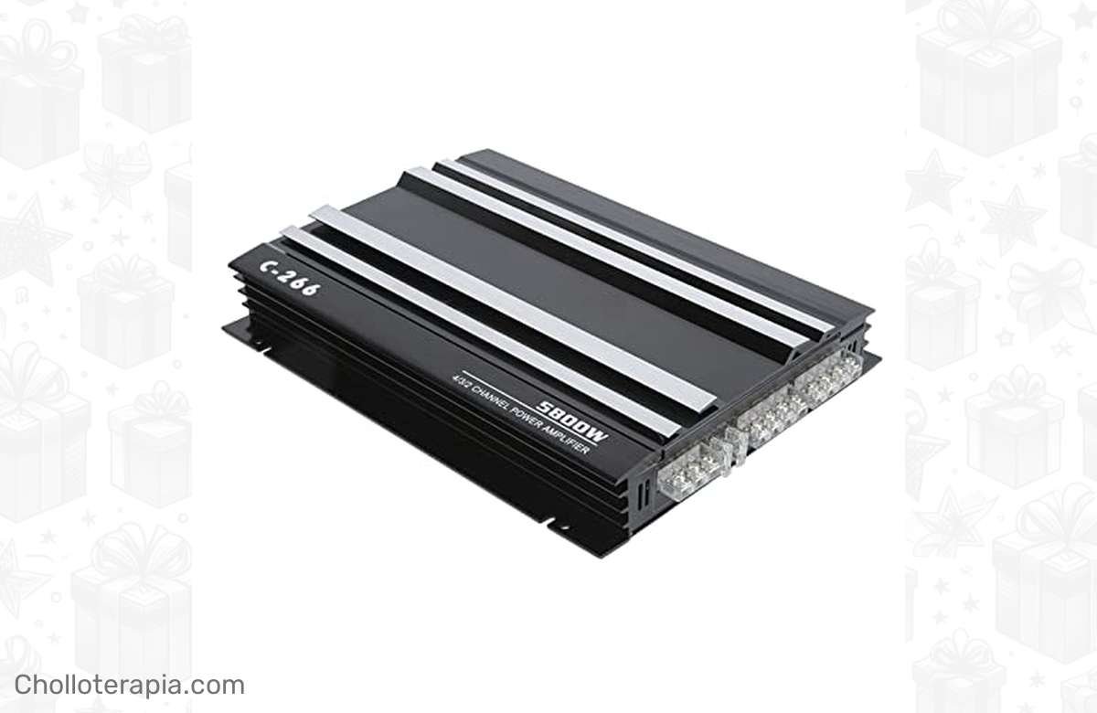 ¡Oferta increíble en amplificador de 4 vías para coche! ¡Corre antes de que se agote!