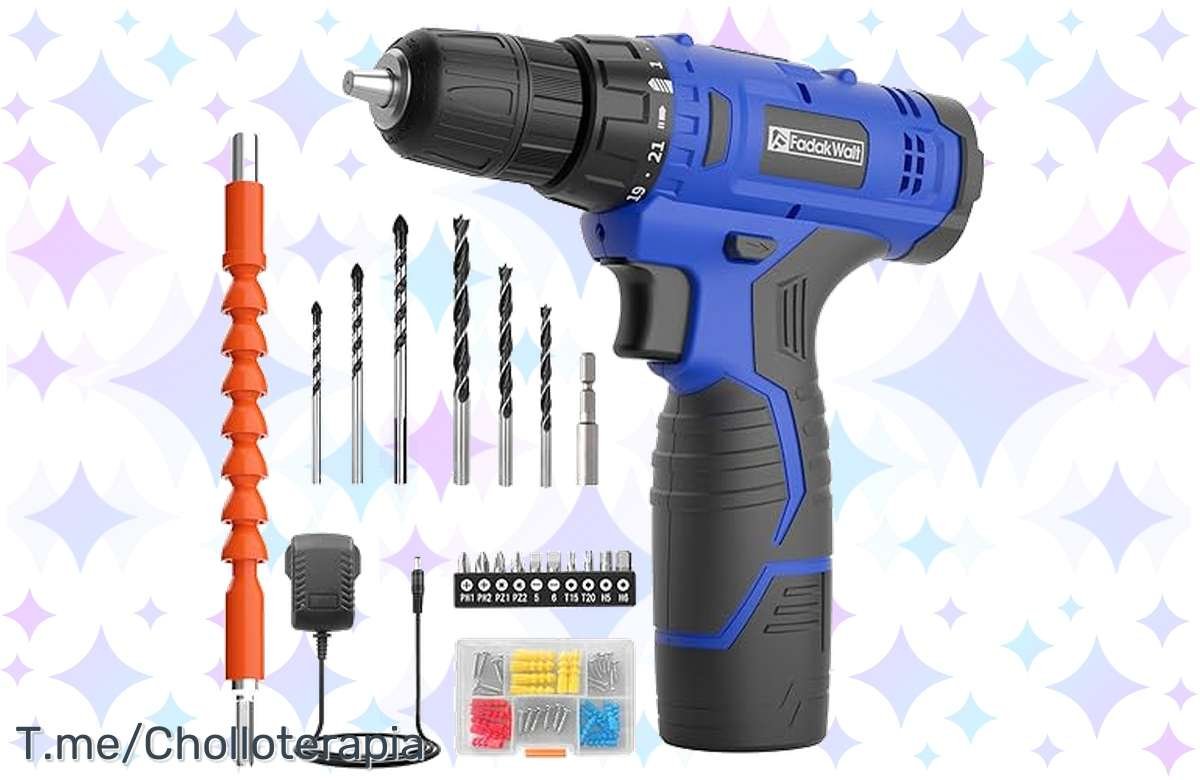 ¡Oferta única! Atornillador Eléctrico FADAKWALT con 48% de descuento. ¡No te lo pierdas!