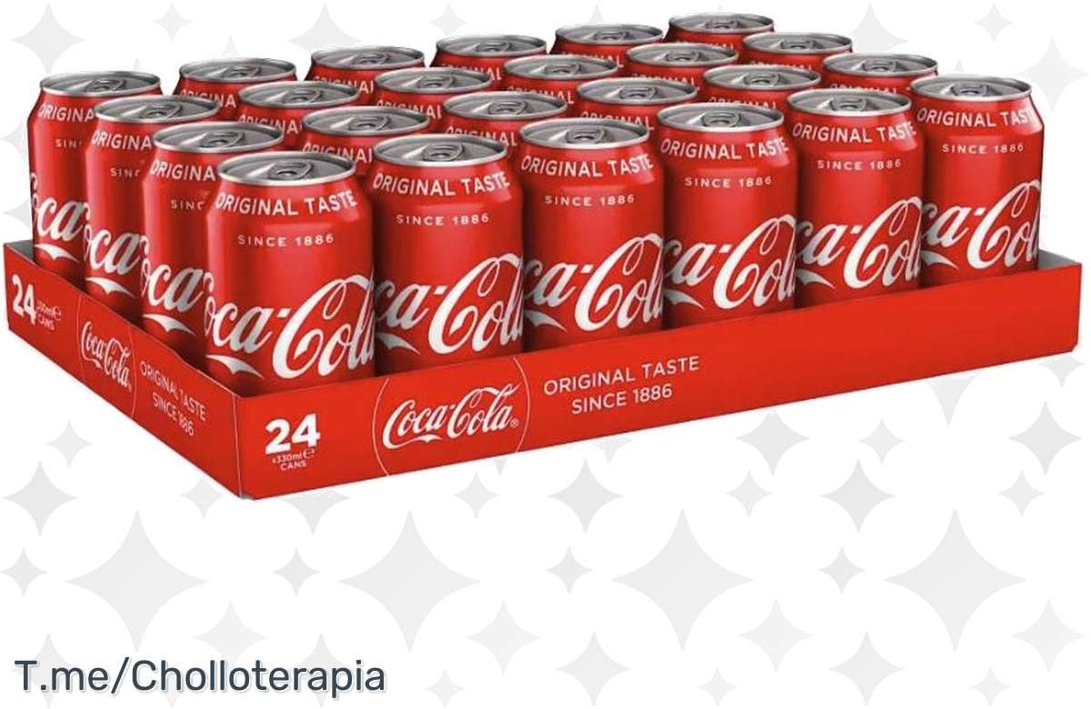 ¡Oferta única! Coca Cola Original o Zero: ¡24 latas a precio de ganga!