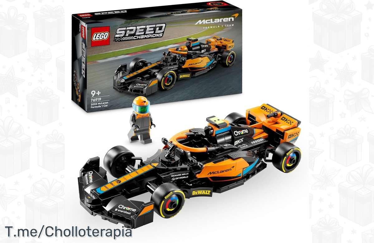 ¡Oferta única! LEGO Speed Champions Fórmula 1 McLaren 2023 ¡A precio de locura! ¡No te lo puedes perder!