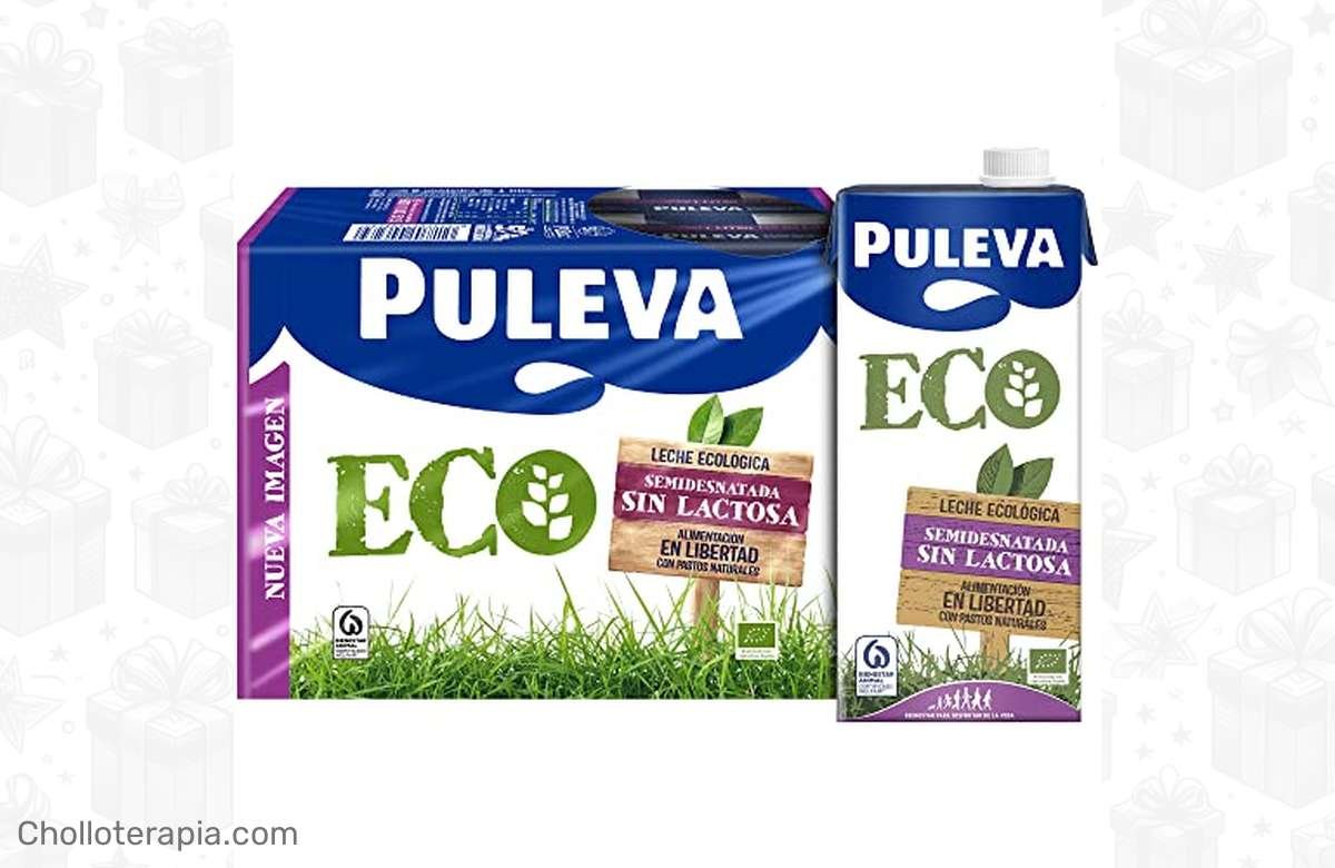 ¡Oferta única! Puleva Leche Ecológica Sin Lactosa: ¡Llévate 6 litros al precio de 5!