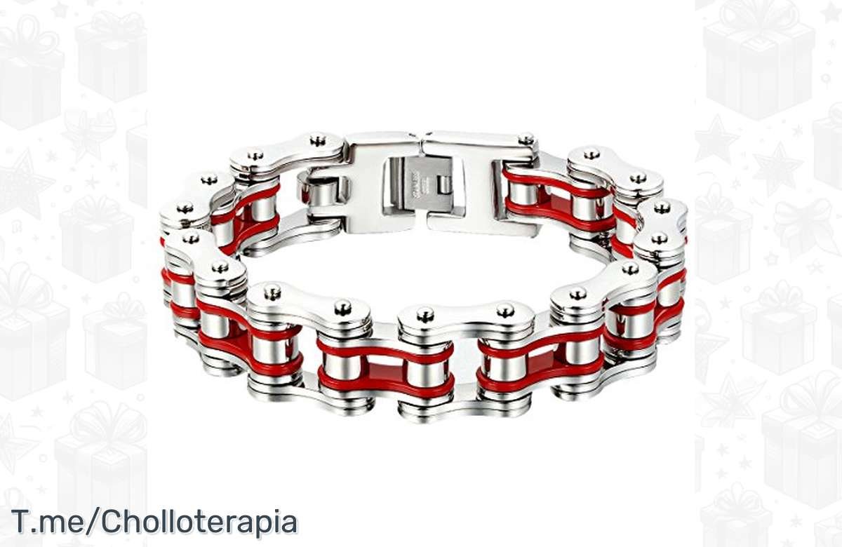 ¡Oferta única! Pulsera de acero inoxidable a precio de locura. ¡Aprovecha ya!