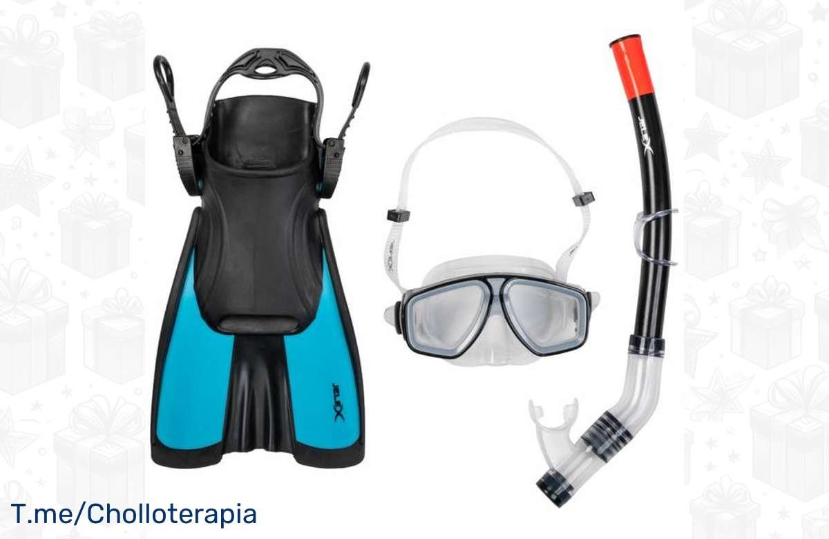 ¡Oferta única! Set de buceo JELEX Deepsea ¡No te quedes sin él!
