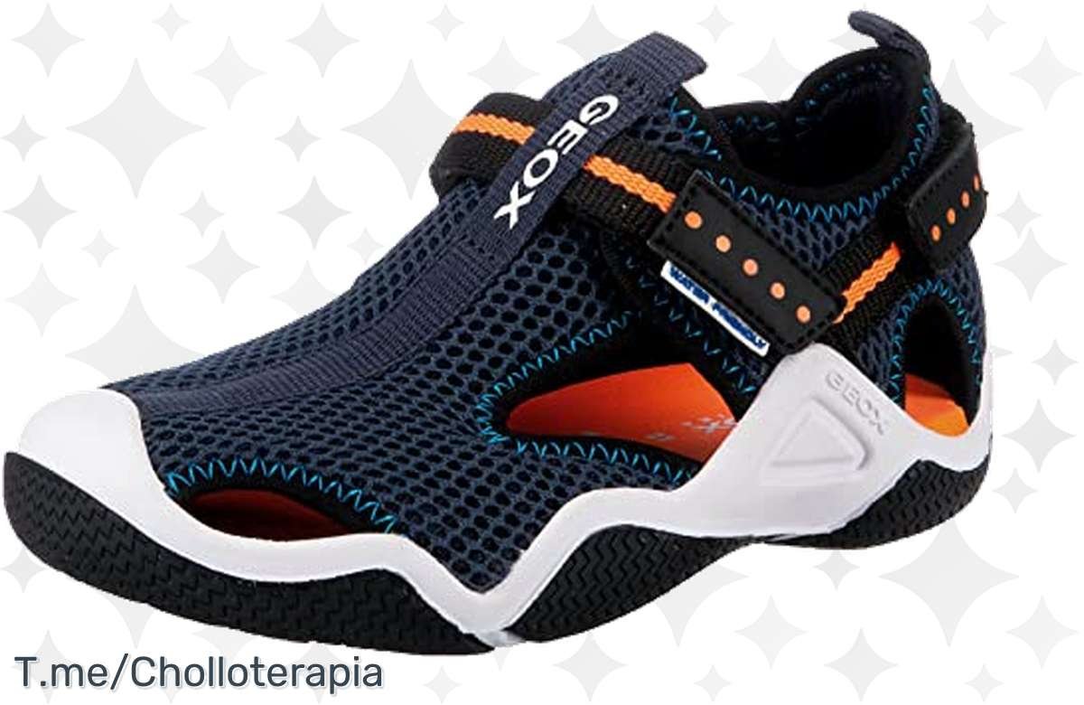 ¡Oferta única! Zapatillas Geox Jr Wader A para niños, ¡No te lo pierdas!