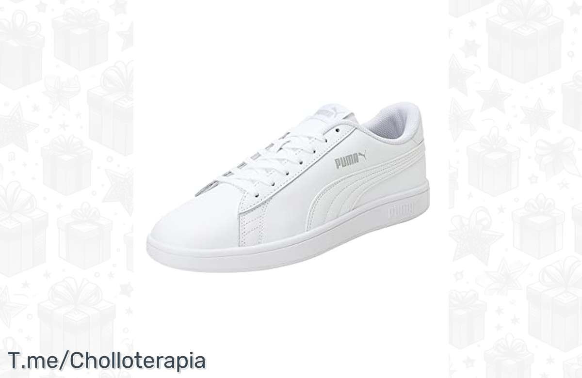 ¡Oferta única! Zapatillas PUMA Smash V2 L a precio de locura por tiempo limitado