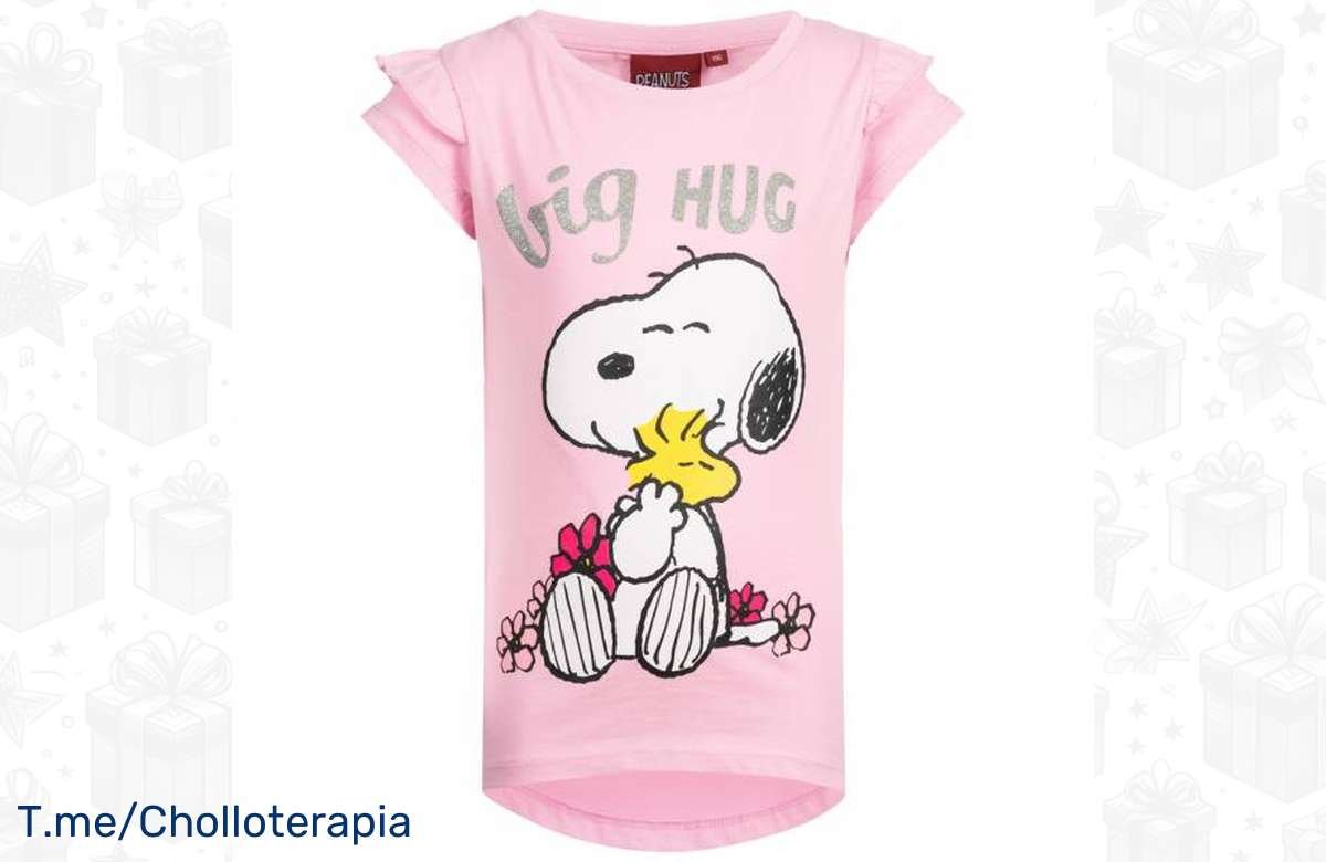 ¡Oferta única en camiseta Peanuts Snoopy para bebé/niña! ¡No te lo pierdas!