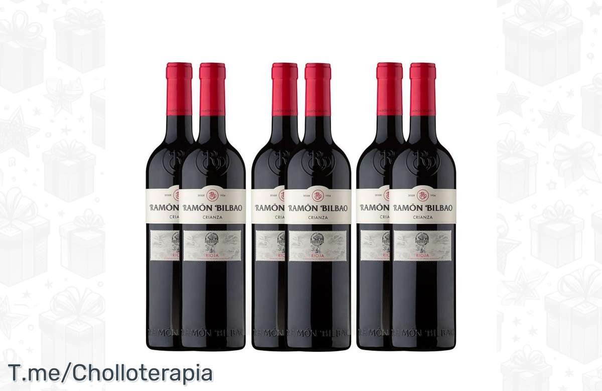 ¡Ofertón único! Pack 6 Ramon Bilbao Crianza, ¡No te lo pierdas!