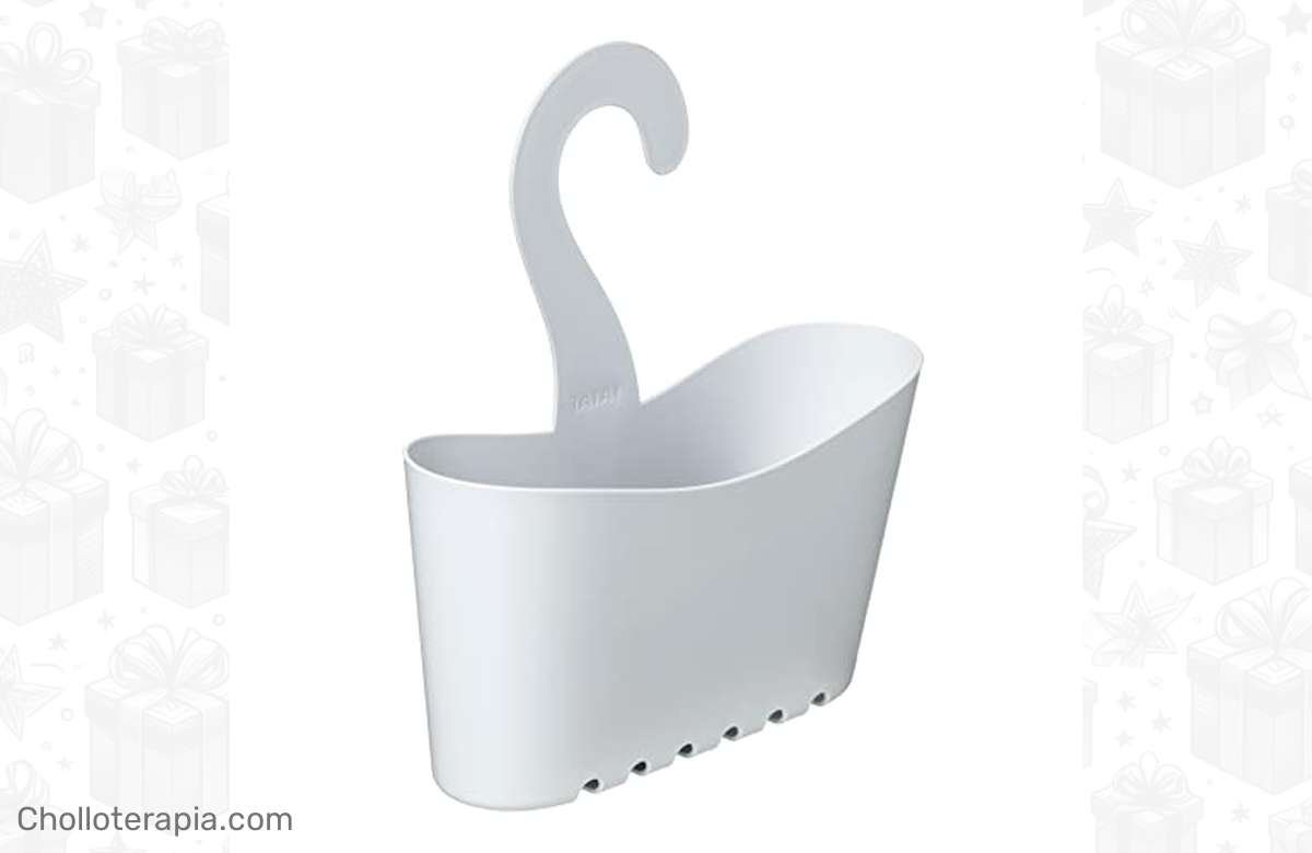 ¡Organiza tu baño con la cesta de ducha TATAY!