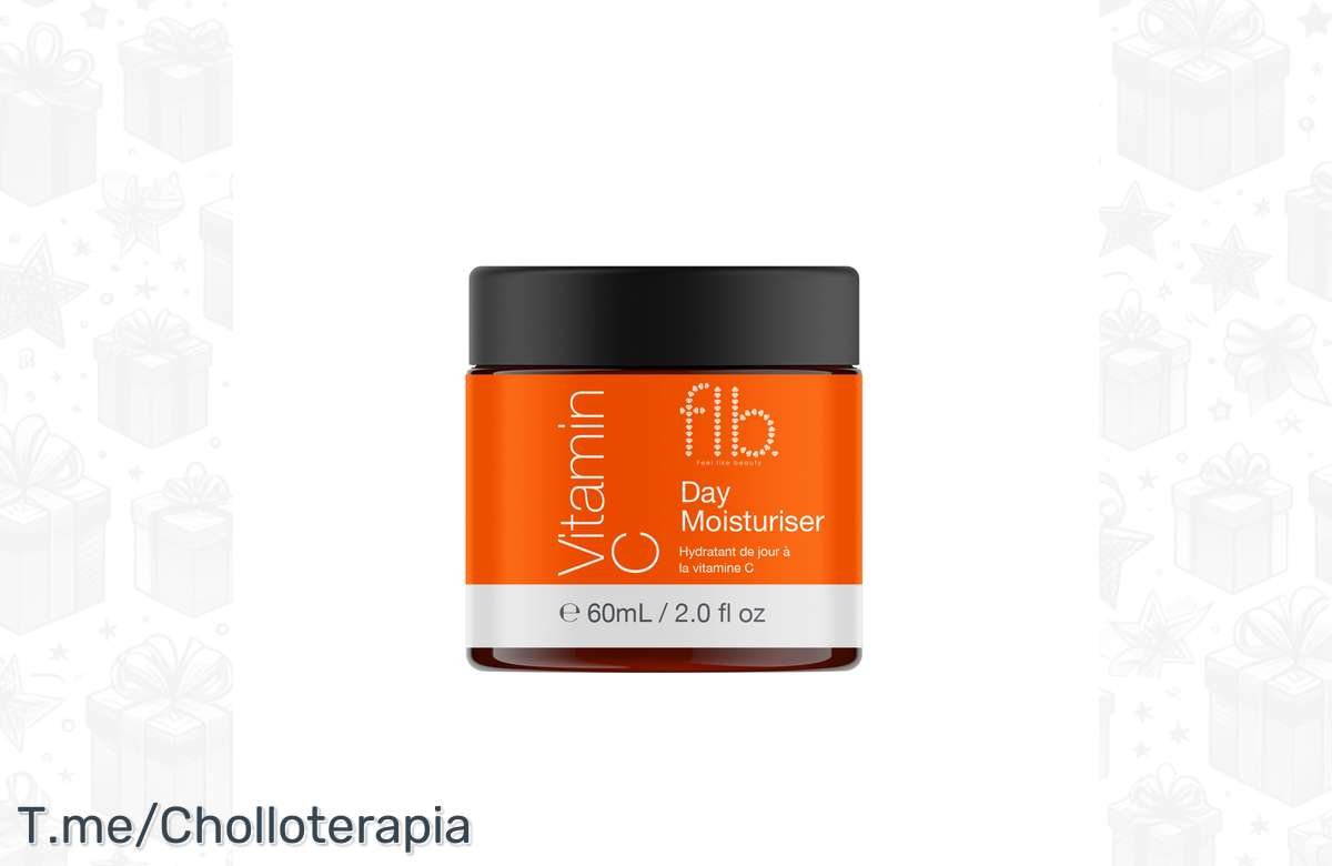 ¡Piel radiante todo el día con Crema hidratante Feel Like Beauty! Aprovecha ganga con Vitamina C. ¡Imperdible!