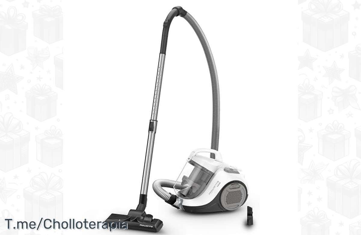 ¡Potencia infinita! Aspiradora Rowenta Swift Power Cyclonic Classic, lleva la limpieza de tu hogar al siguiente nivel.