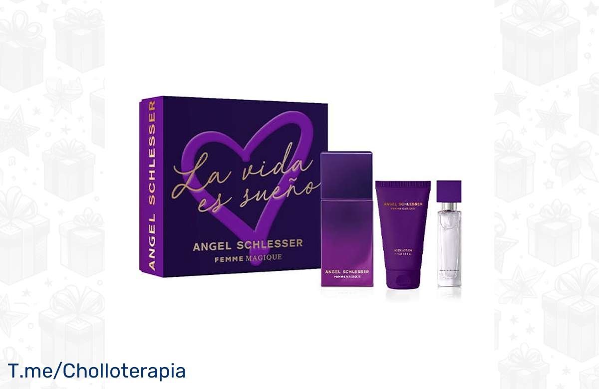 ¡Potencia tu encanto con este set de perfume de Angel Schlesser para mujeres!