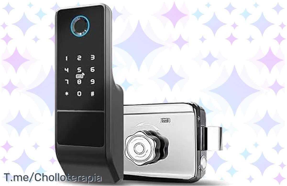 ¡Protégete con la mejor tecnología! ¡Cerradura NAXO PTL EU: La clave para seguridad y control total en tu hogar!