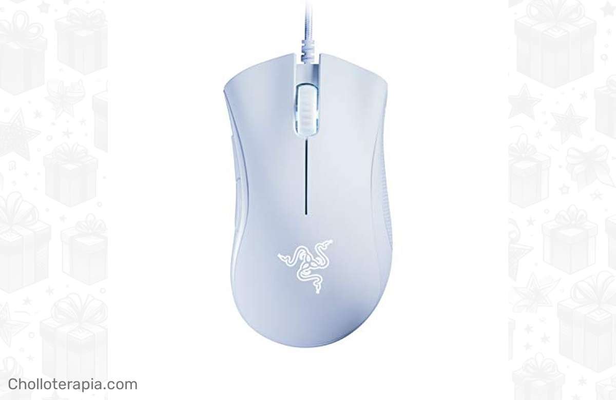 ¡Razer DeathAdder Essential en color blanco a precio insuperable! ¡No dejes pasar esta oportunidad única!