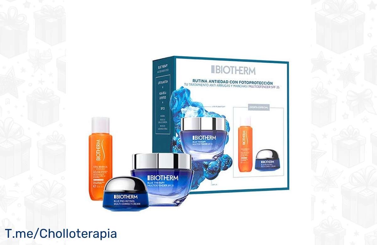 ¡Recupera tu juventud con el tratamiento antiedad de Biotherm!