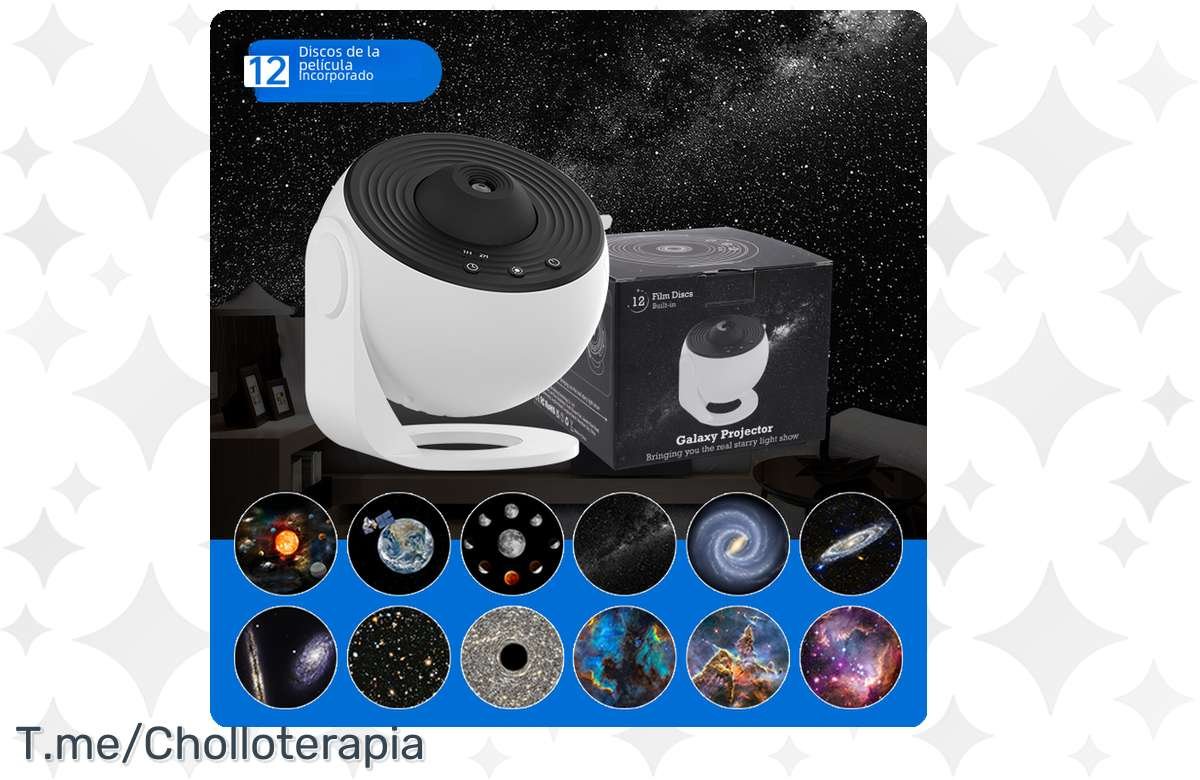 ¡Regala la Luz de Galaxia Rotativa 360° a los Pequeños! No Dejes Pasar esta Oferta Increíble.