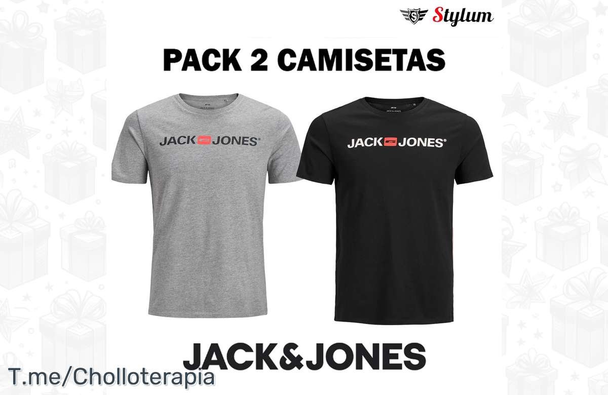 ¡Renueva tu armario con el pack de camisetas Jack & Jones!