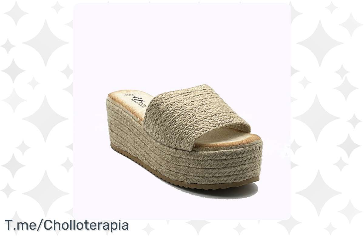 ¡Renueva tu estilo con estos zapatos trendy de esparto a precio de locura!
