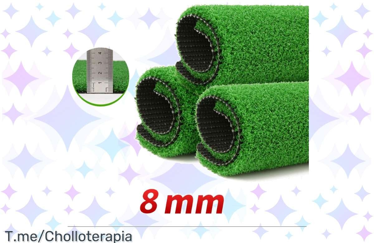 ¡Renueva tu jardín con césped artificial de calidad al mejor precio!