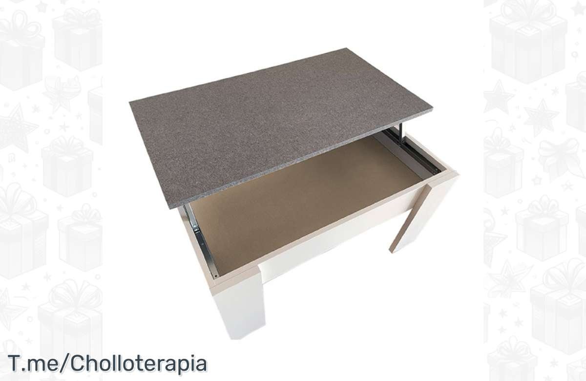 ¡Renueva tu salón con estilo y ahorra con esta mesa de centro!