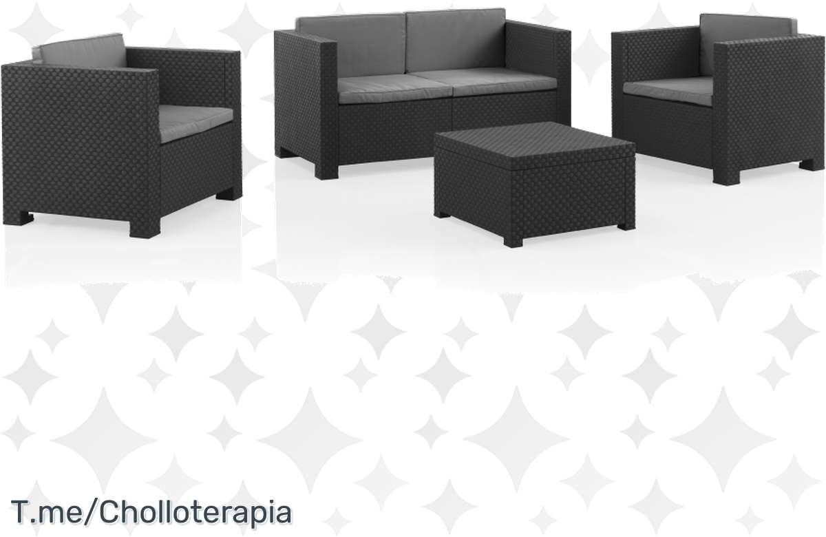 ¡Renueva tu terraza con el Set de Jardín Confort DIVA a precio de locura!