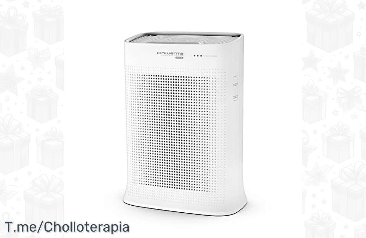 ¡Respira aire puro y limpio con este purificador Rowenta! ¡30% de descuento por tiempo limitado! Aprovecha esta oportunidad única.