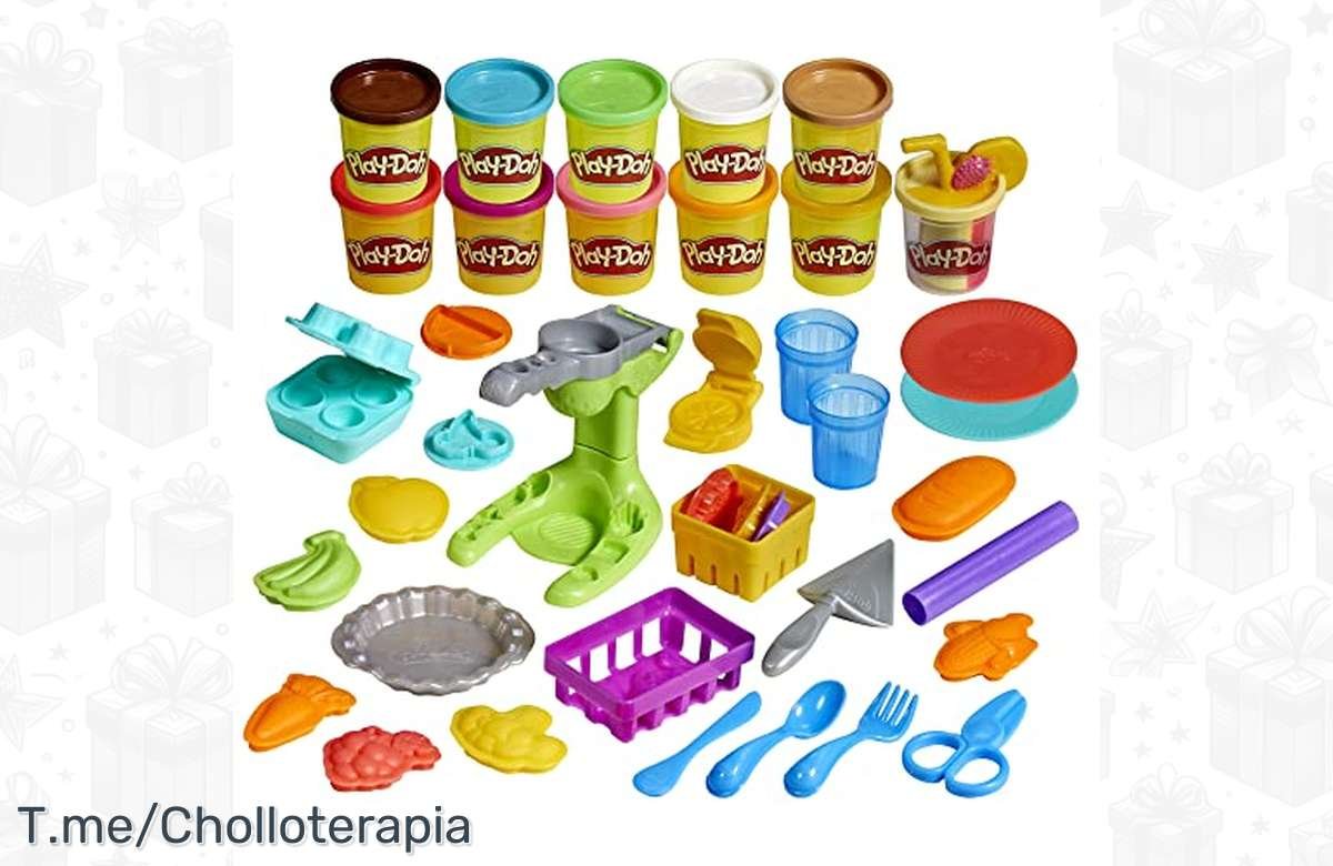 – ¡Sorprende a tus peques con el set de Play-Doh Farmer’s Market!