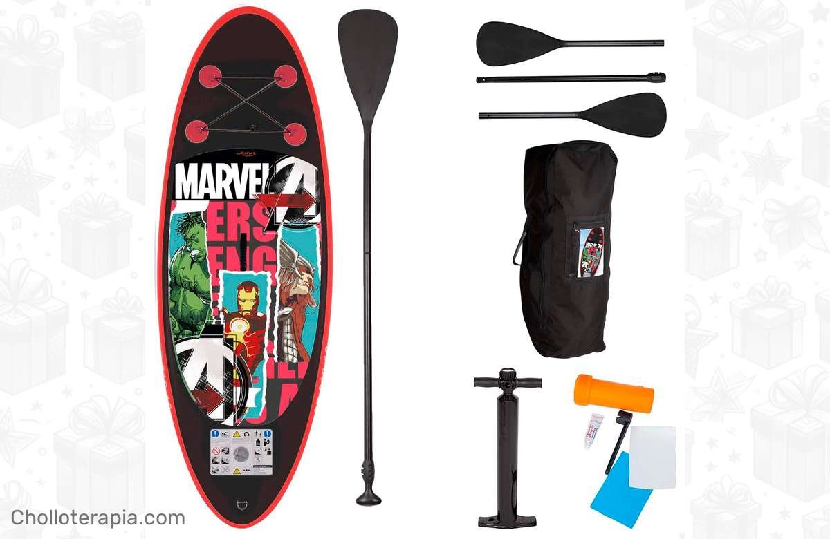 ¡Tabla de paddle surf hinchable para niños con descuento increíble! ¡Aprovecha ya!