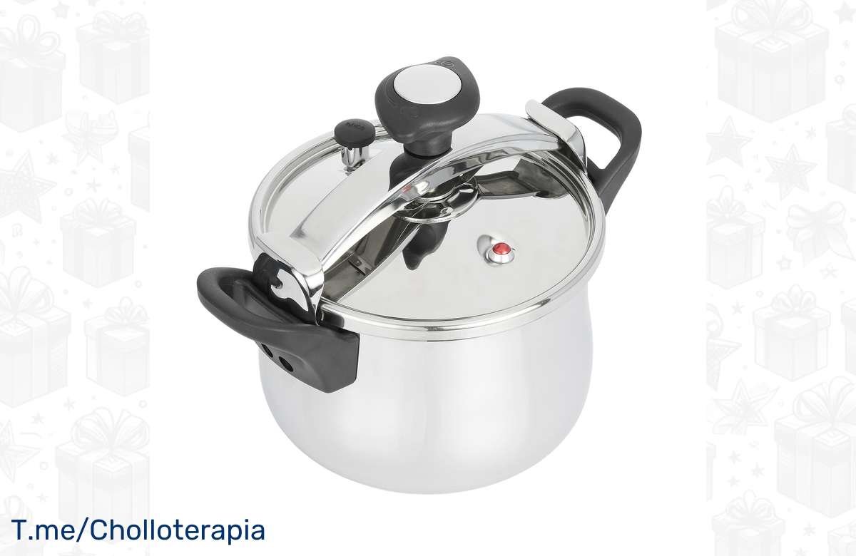 ¡Últimas unidades! Olla a Presión JATA OPC, ¡express de acero inoxidable para cocinar como un profesional! ¡Aprovecha ya!