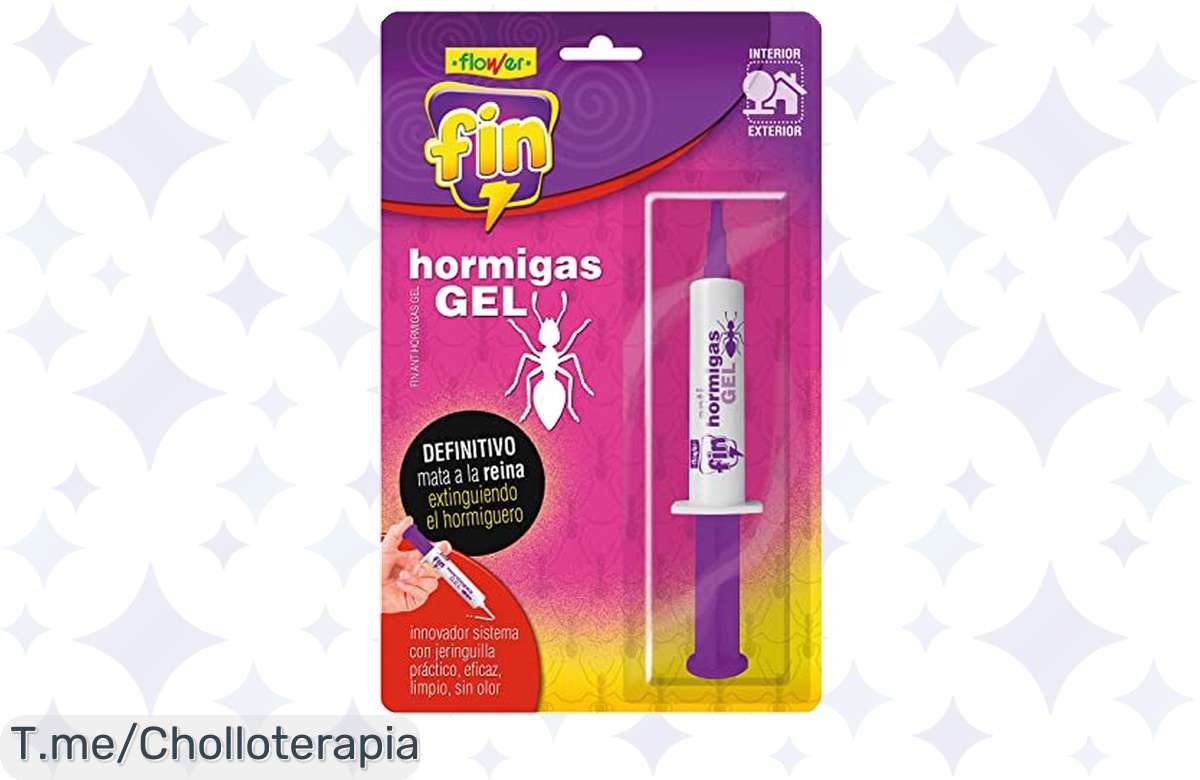 Adiós hormigas para siempre: la jeringa milagrosa que necesitas ya