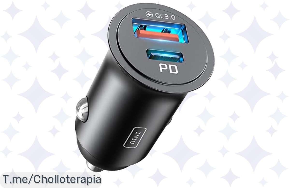 Aprovecha ya: Cargador de Coche Premium con descuento del 50% para iPhone y Samsung