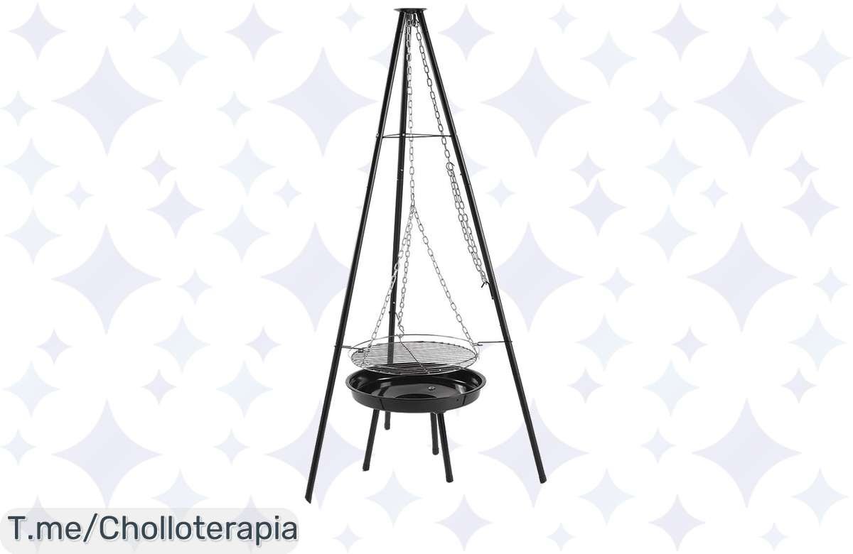 Barbacoa colgante a precio de locura, ¡no te lo pierdas!