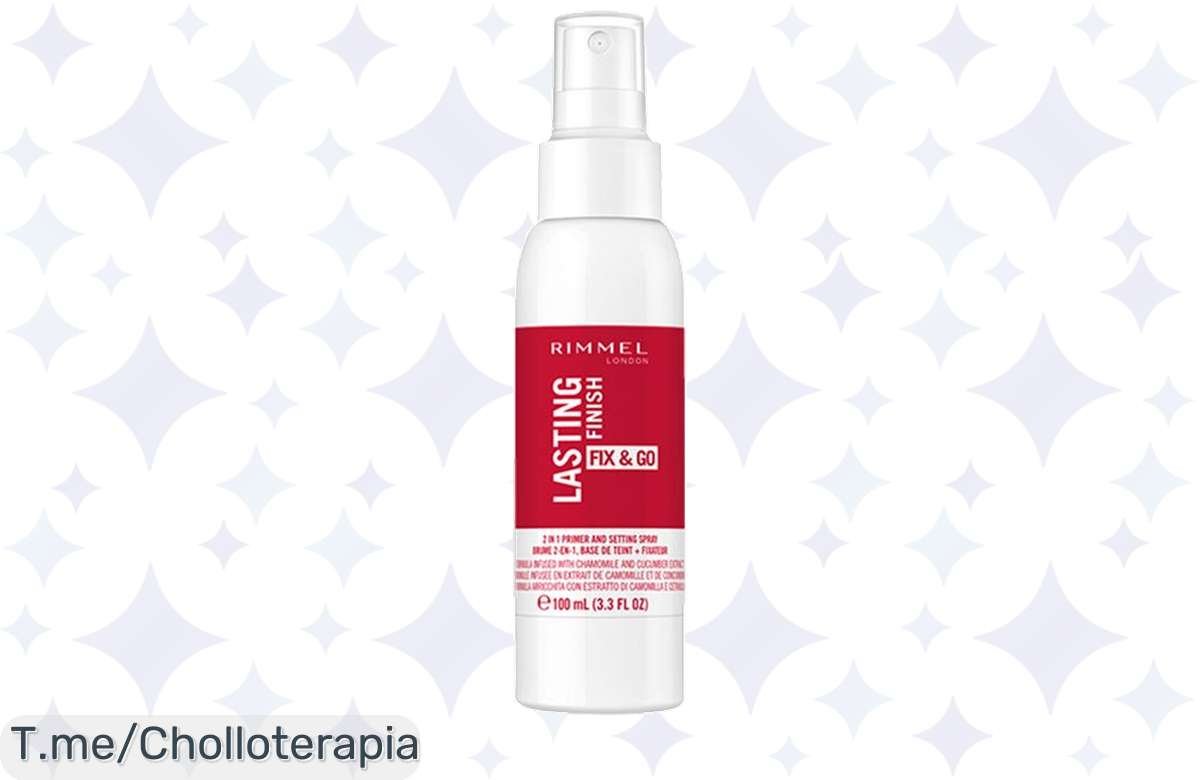 Cambia tu estilo con el spray Rimmel London: ¡precio que no verás dos veces!