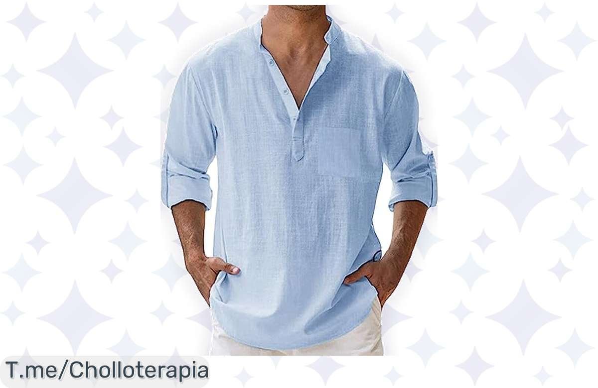 Camisas de Hombre Manga Corta a Precios de Risa: ¡Corre y renueva tu look veraniego ya!