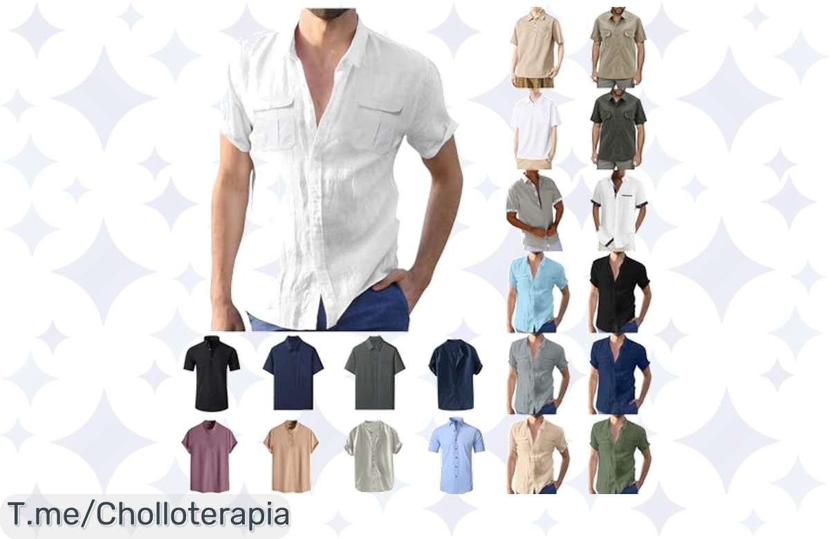 Camisas de verano con descuentazo: Ahorra hasta un 50% ya!