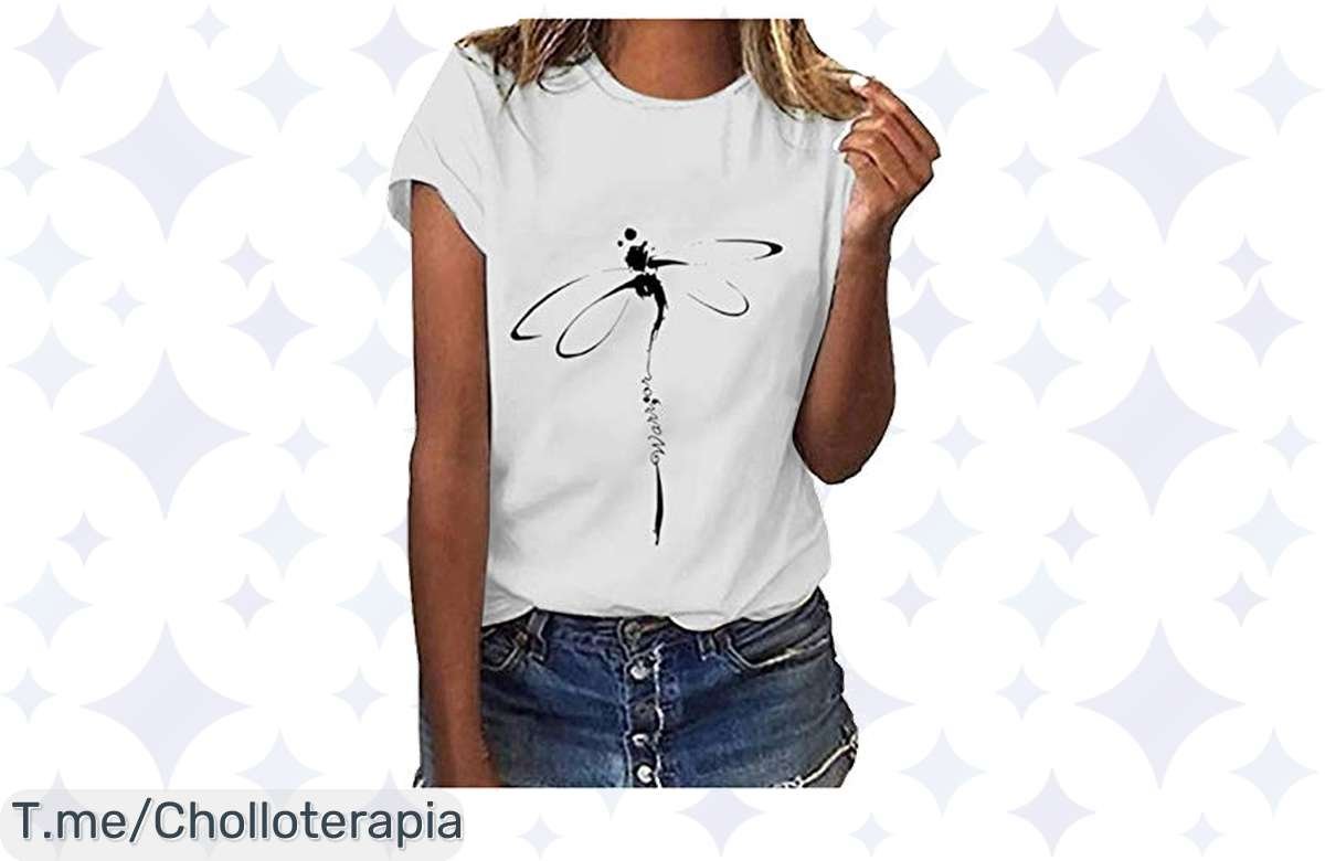 Camiseta Mujer Básica: ¡50% de Descuento para Brillar Este Verano!