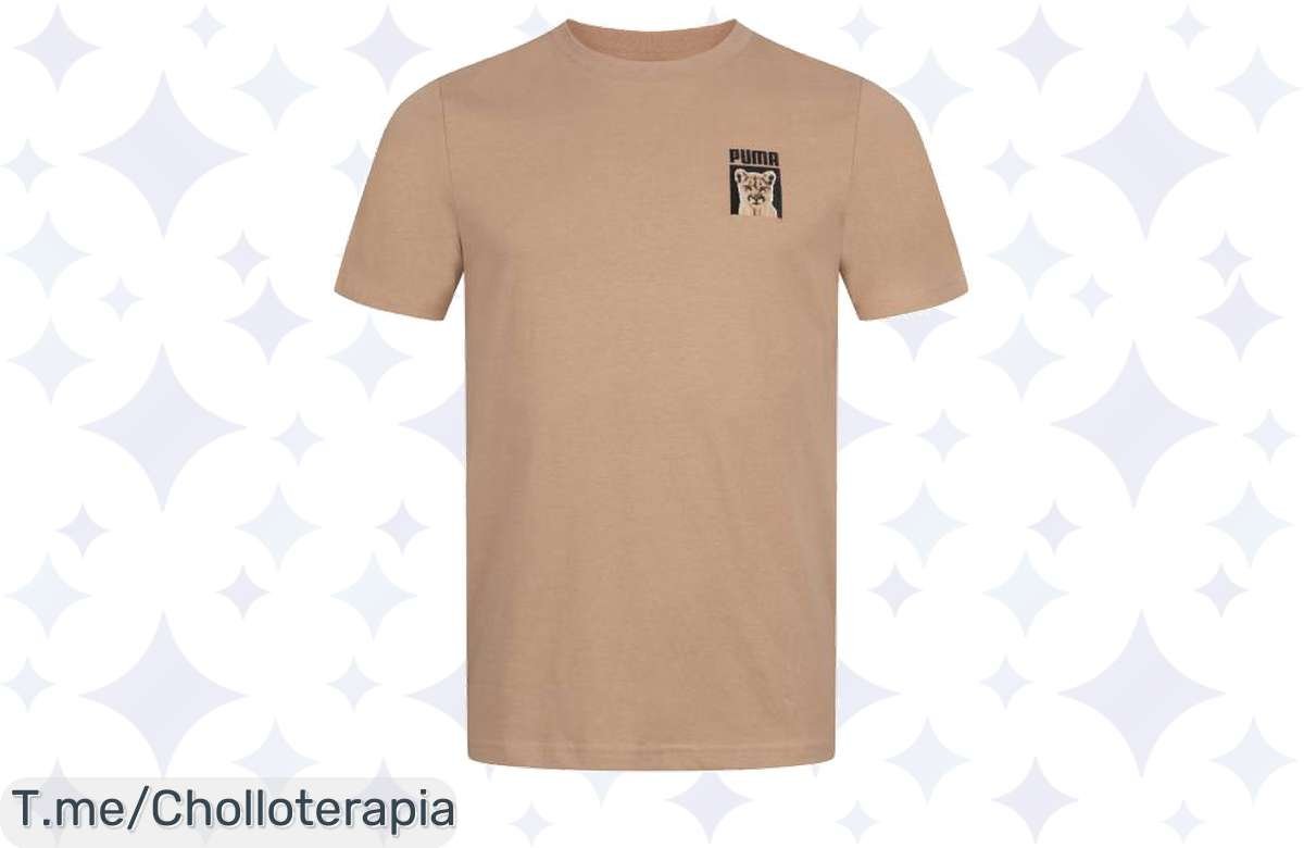 Camiseta PUMA Gráfico Felino para Hombre ¡No dejes pasar esta ganga!