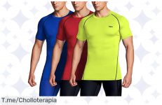 Chollazo del bueno: Pack de 3 camisetas Dri Fit con protección UV a precio de risa